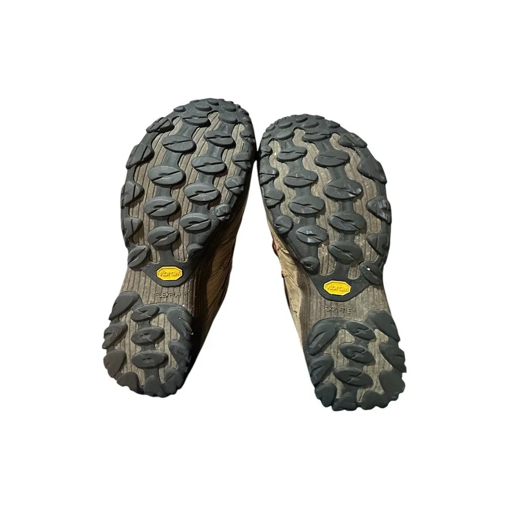 Merrell Chameleon 7 Hiking Boots Mens Size 14 Vibram Brown Mid WP Big Tall
